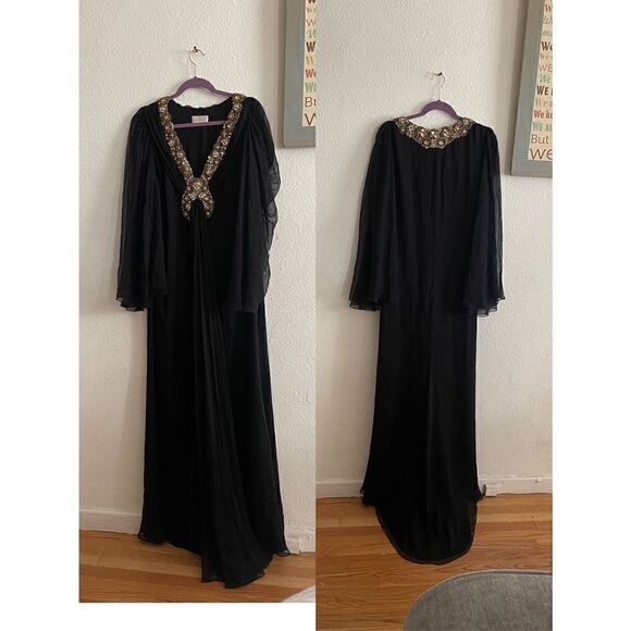 MARCHESA maxi dress size 14 - Picture 2 of 13